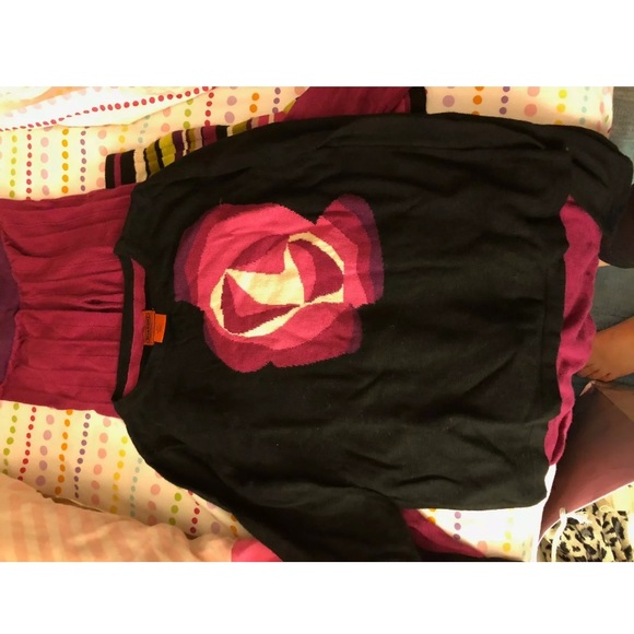 Missoni Kids black purple sweater size M - Picture 3 of 3